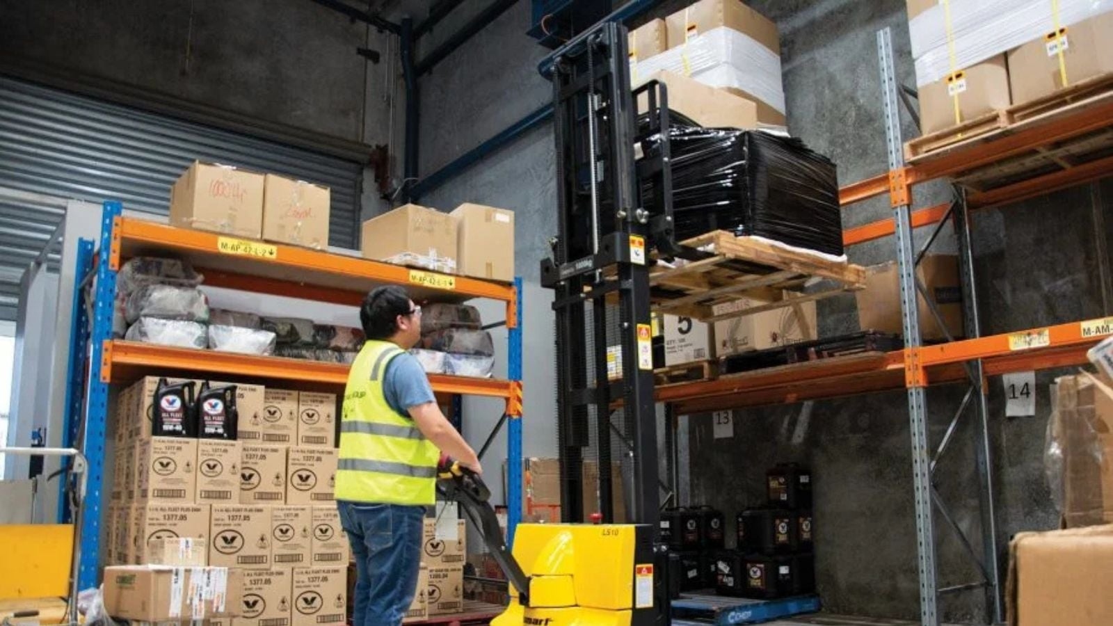 do you need a forklift license for a walkie stacker