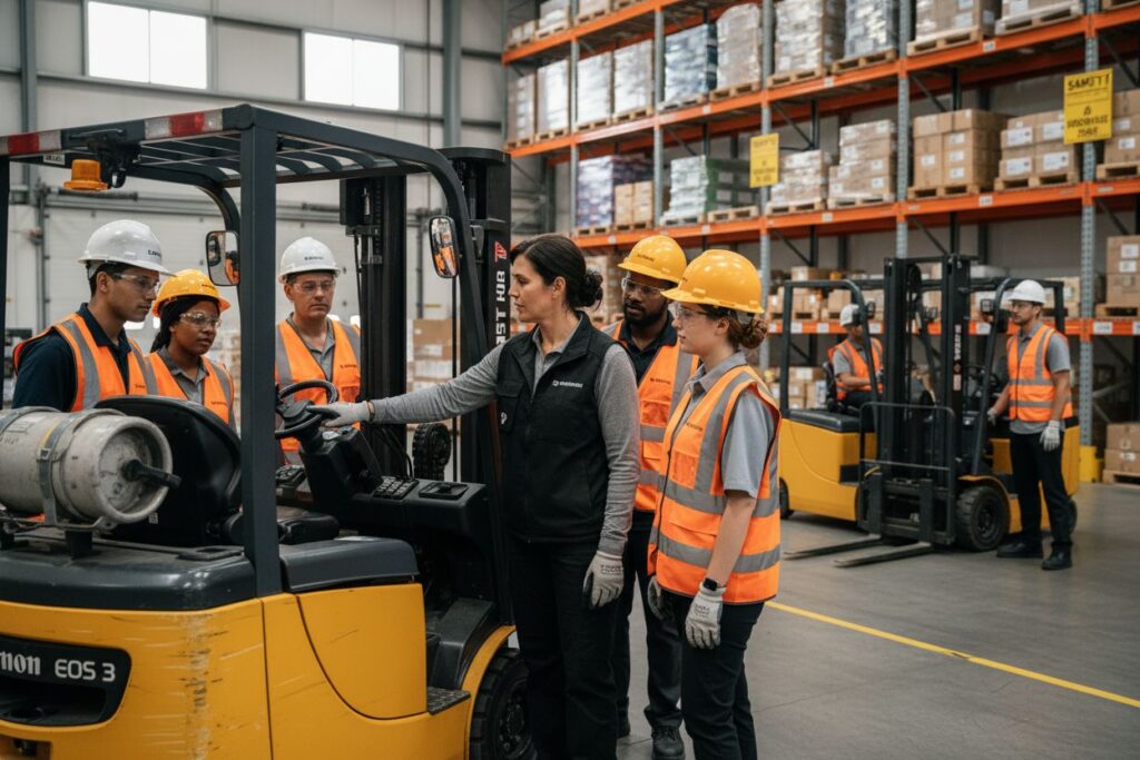 do you need refresher training for a different forklift