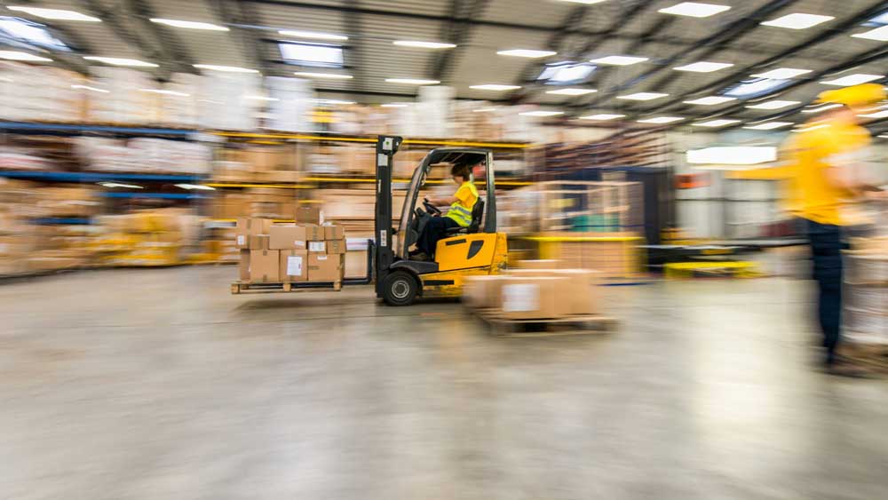 how to size forklift for specific load and rack heights
