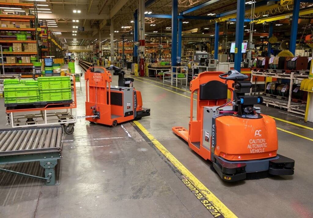 what are automated forklifts
