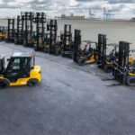 what industries use forklifts