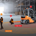what is the fall zone for a forklift operation