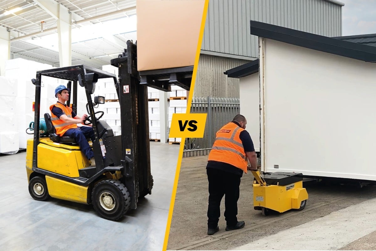 whats the difference between a tow motor and a forklift