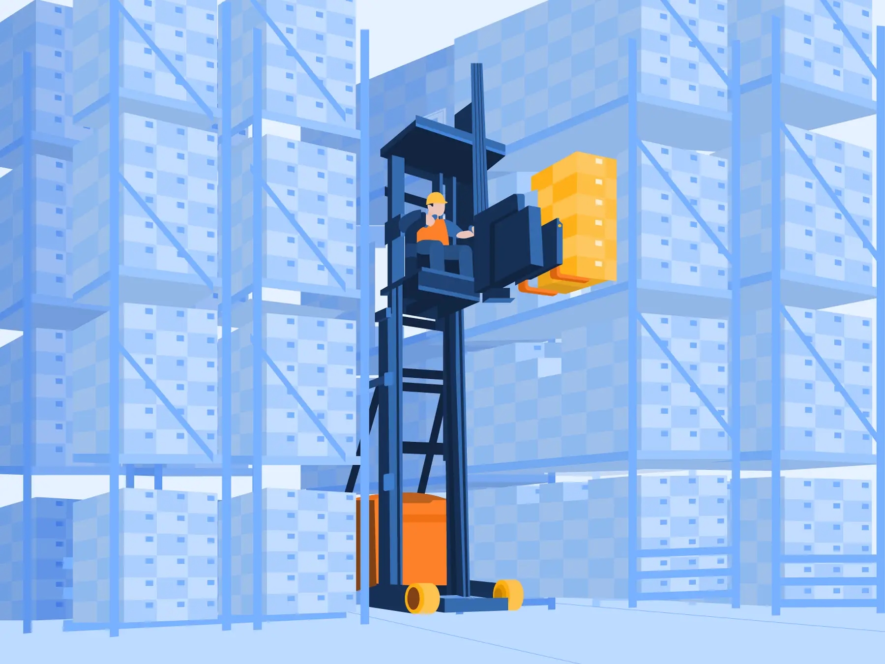 what's the ideal forklift for maneuvering in very narrow aisles