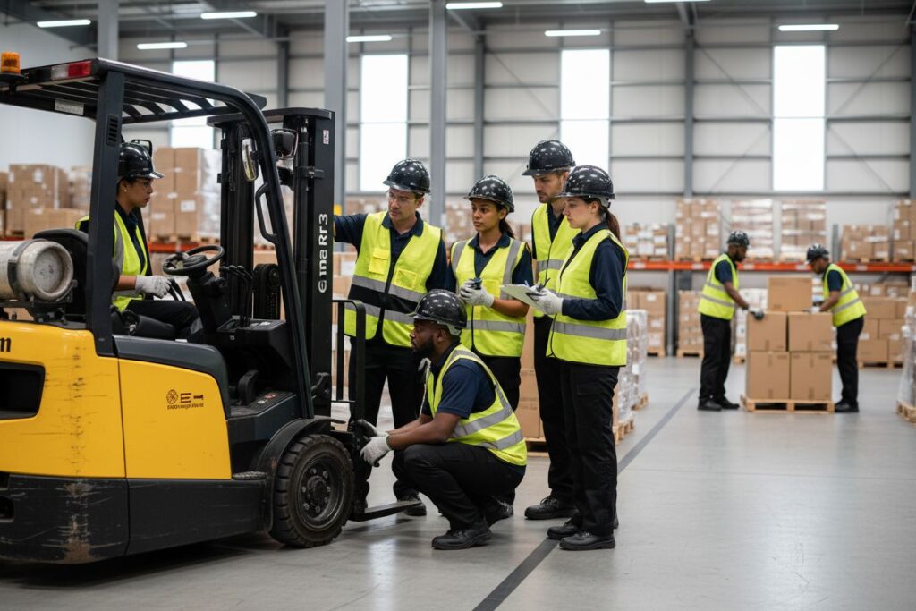 where to learn forklift operation