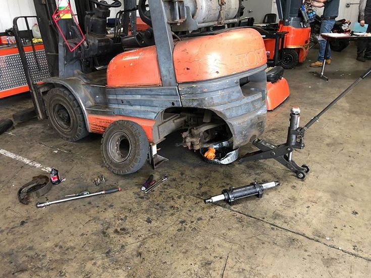 can you jack a forklift