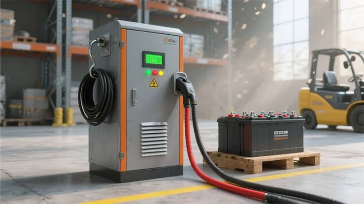 do multi voltage forklift chargers charge multiple batteries simultaneously