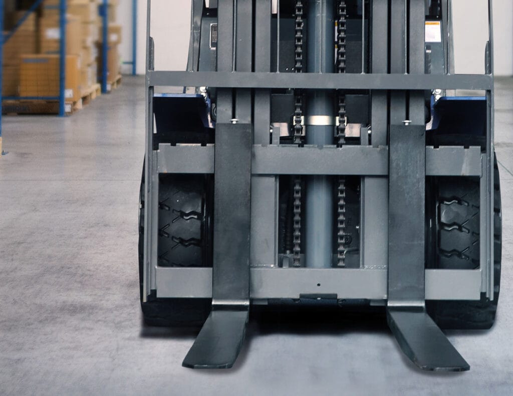 how to find liftron forklift lbs
