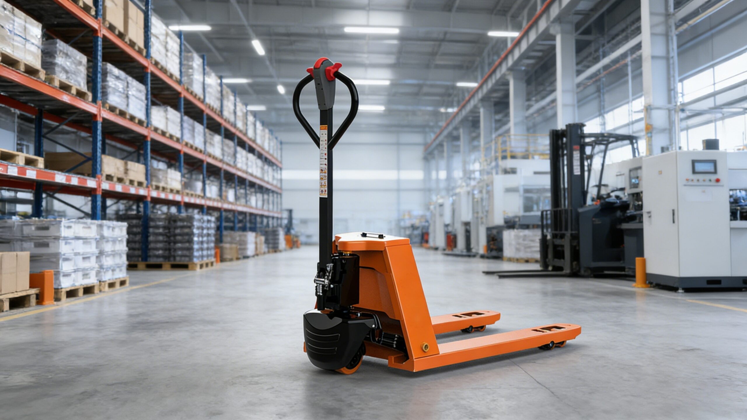 is an electric pallet jack a forklift