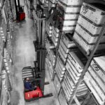 what is the minimum aisle width for a forklift