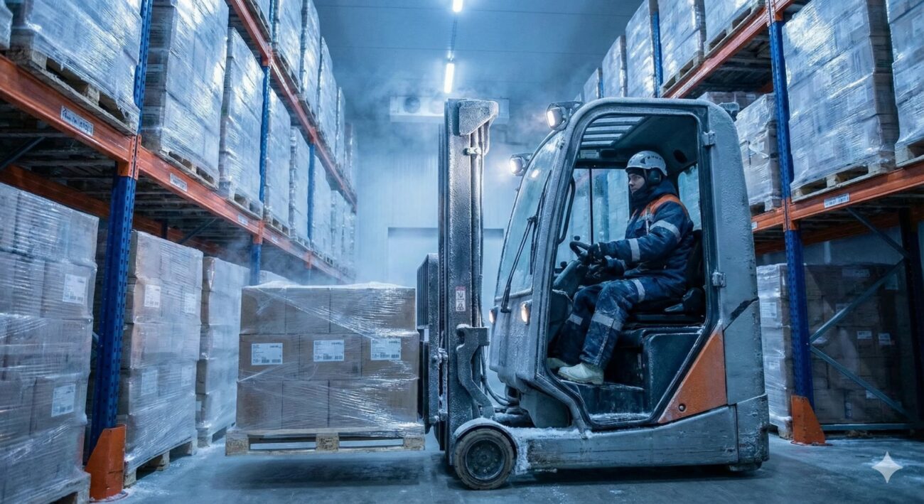 why do cold storage facilities prefer an electric forklift truck