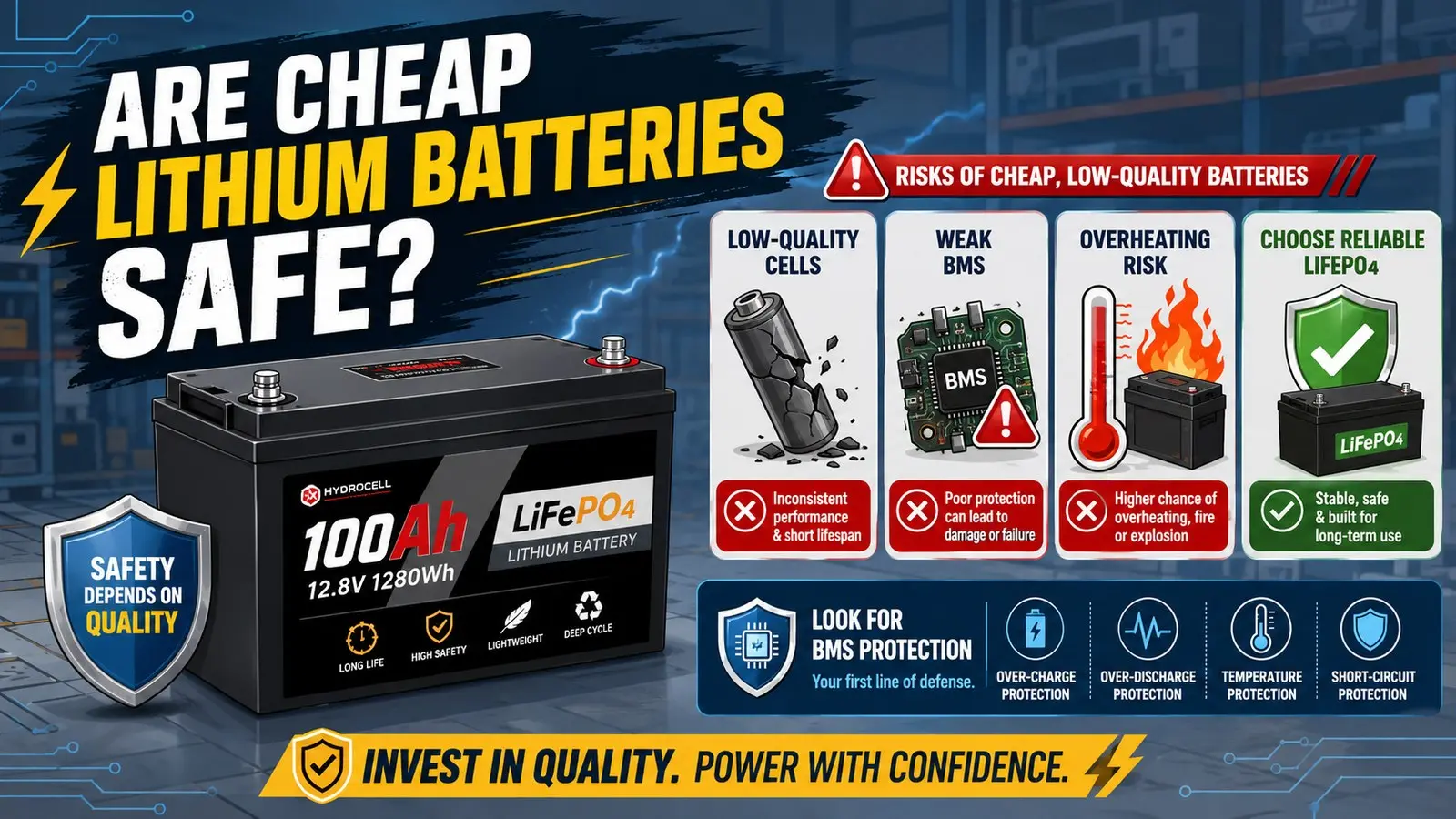 Are Cheap Lithium Batteries Safe​