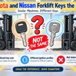 is toyota and nissan forklift keys the same